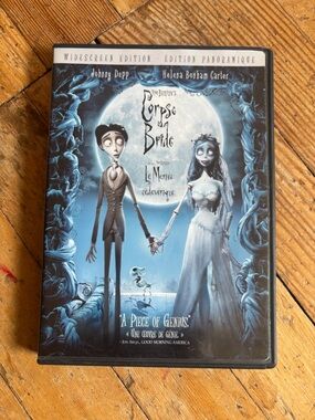 3/$20 Tim Burton's Corpse Bride Widescreen Edition DVD - Blue